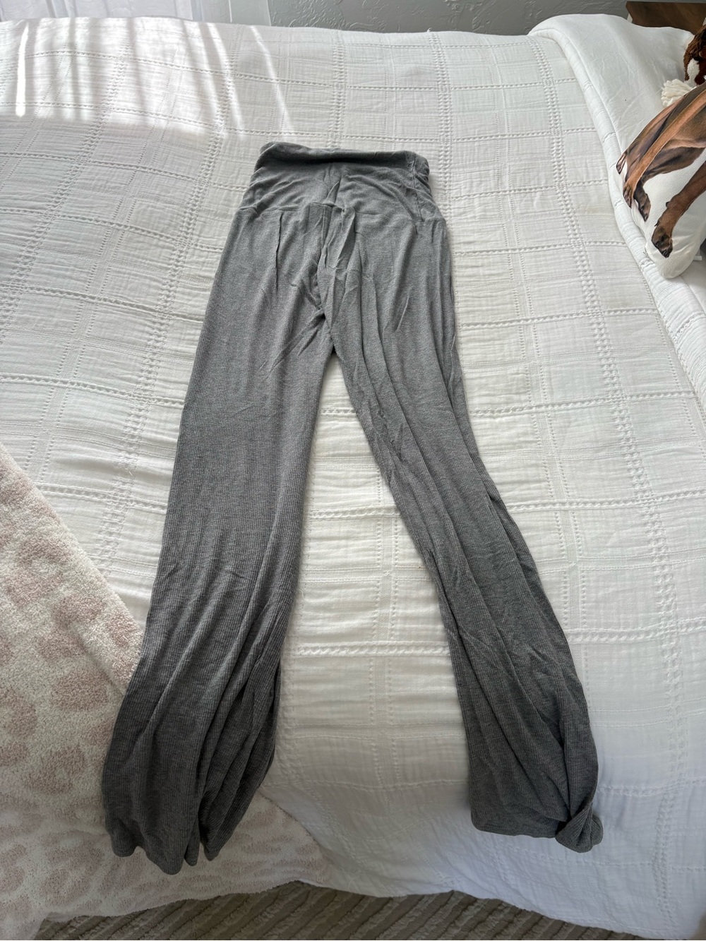 Skims grey flare leggings